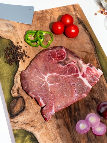 Телешка вратна пържола Телешка вратна пържола